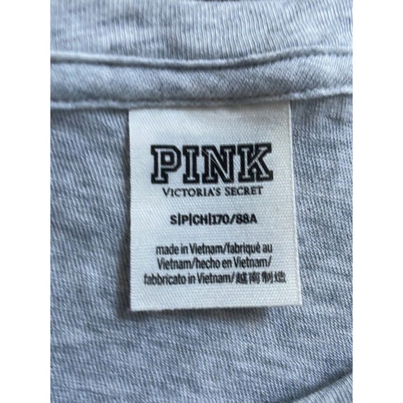VS PINK Tropical Bling Long Sleeve Tshirt - Picture 3 of 3